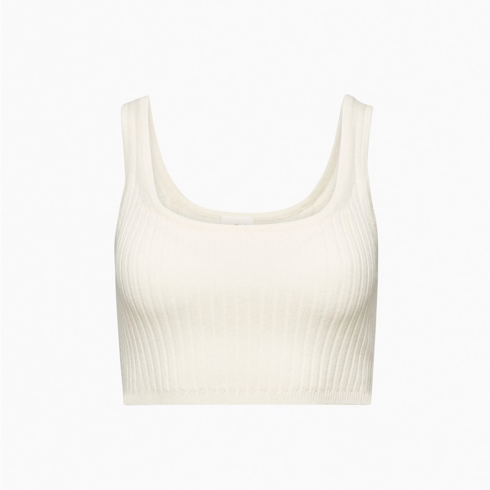 Aritzia Wilfred Manila Crop Top